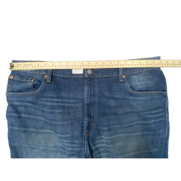 Men's Levi 569 Baggy Loose Straight Urban Jean Denim Shorts sz 42 EUC Stretch - Picture 4 of 9